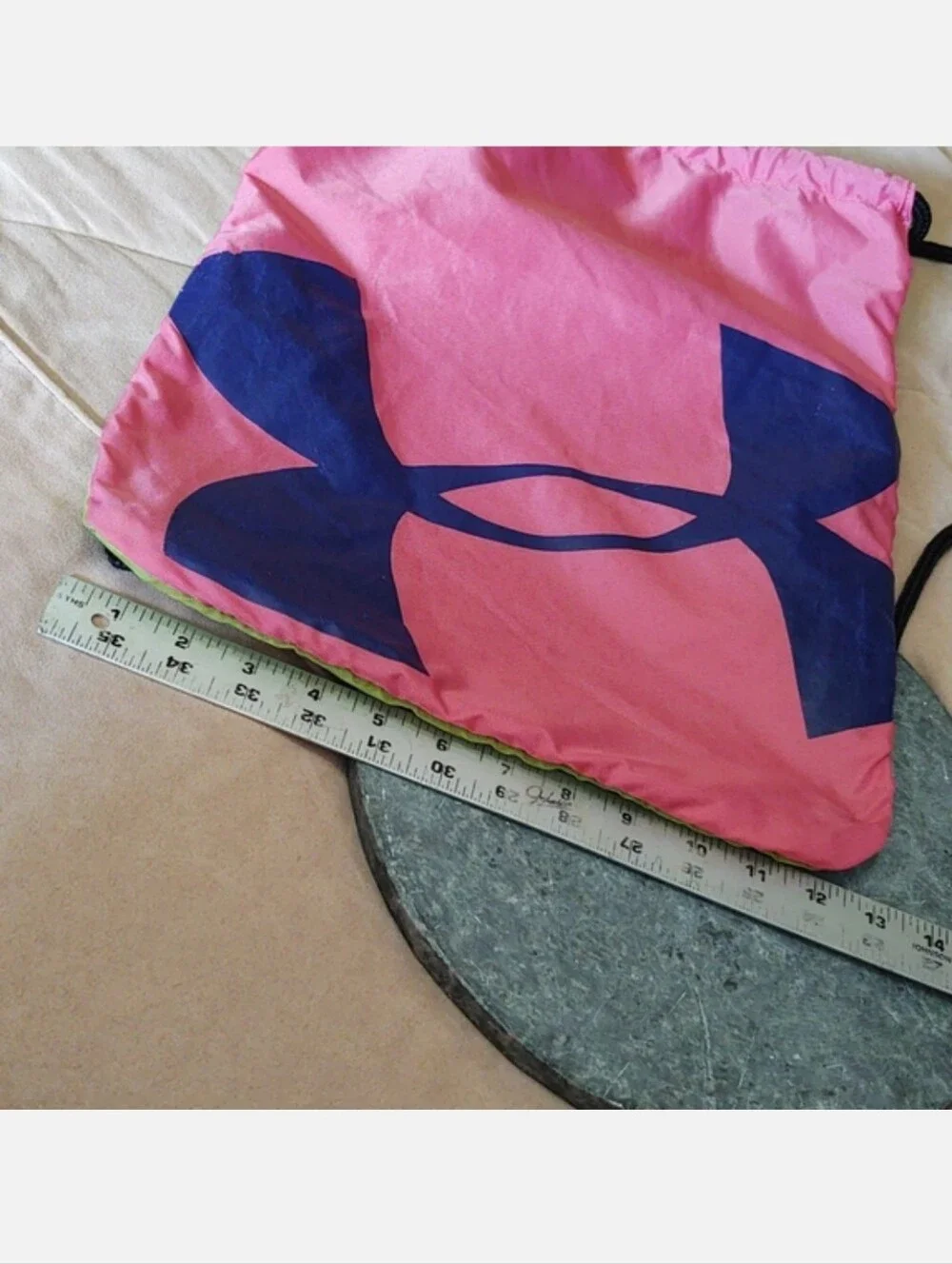 Under Armour Neon Reversible Drawstring Backpack